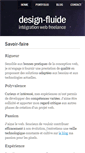 Mobile Screenshot of design-fluide.com
